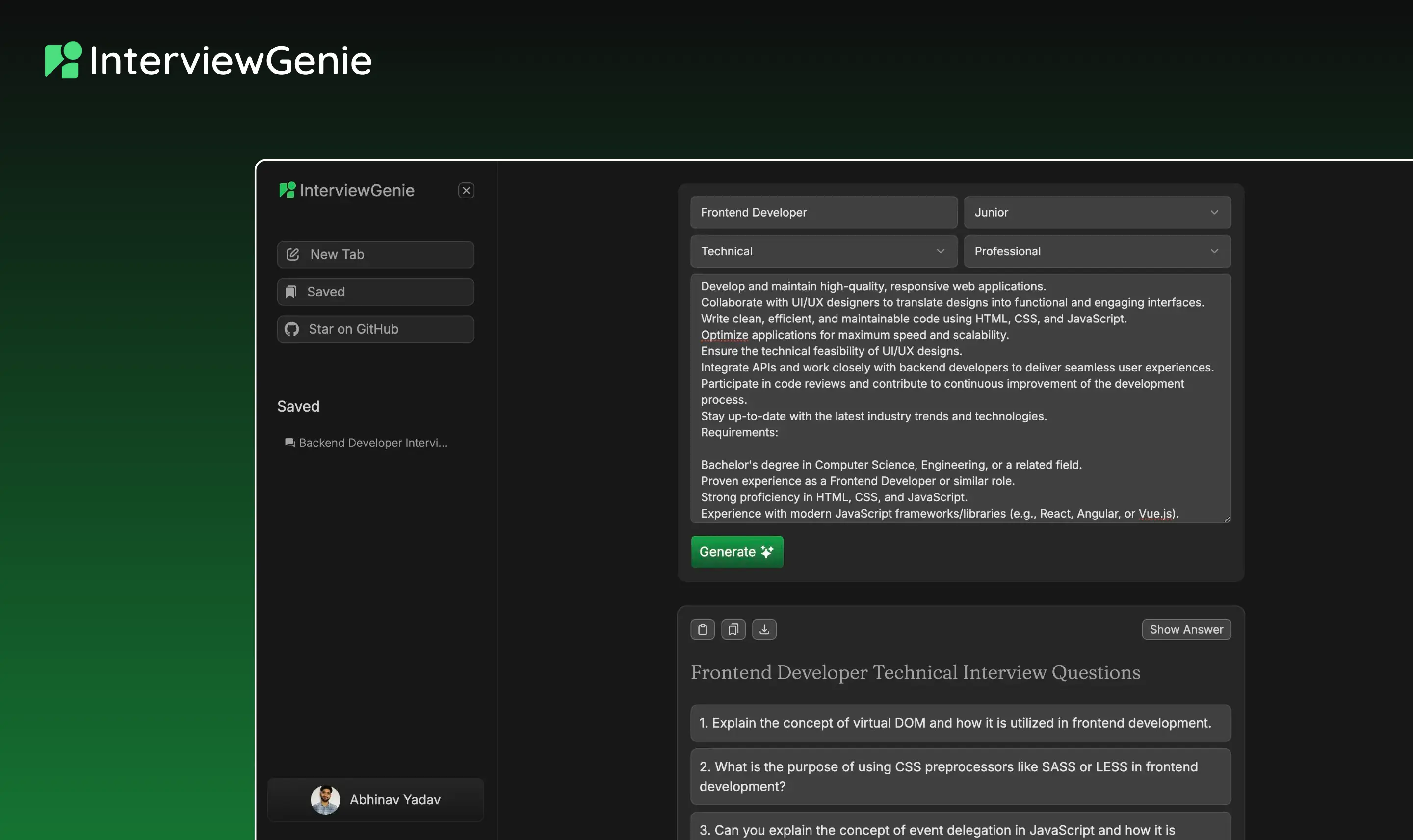 Screenshot